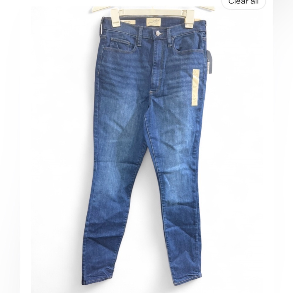 Size 8Long Universal Thread Women's Skinny Jeans - Blue